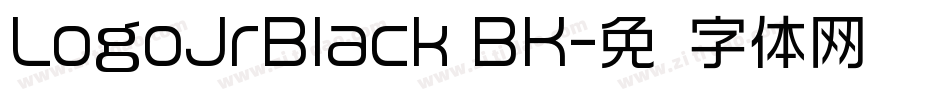 LogoJrBlack BK字体转换